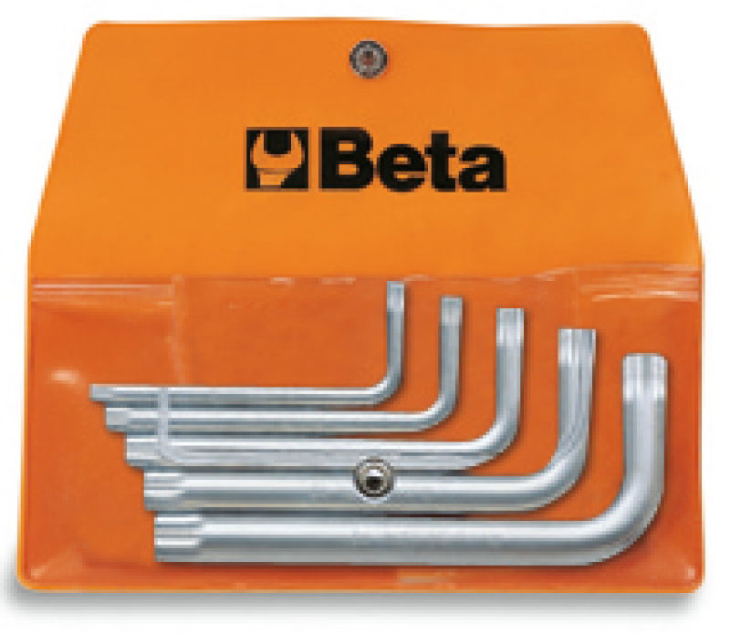 Beta 98XZN/B5 5 részes XZN® profilú imbuszkulcs szerszám készlet műanyag dobozban termék fő termékképe