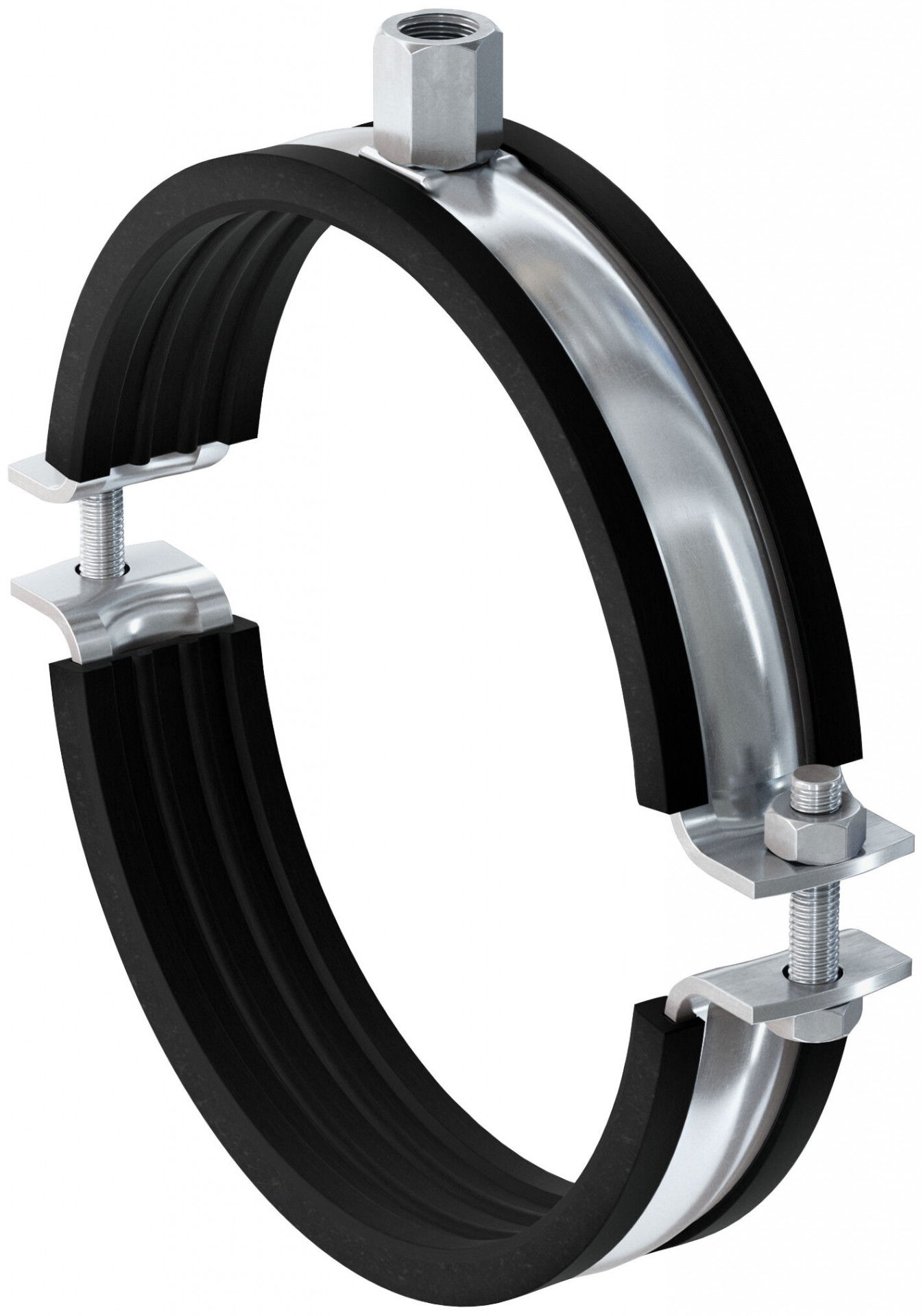 Fischer FRSM 320-328 M16 R masszív gumibetétes bilincs, 5 db/csomag termék fő termékképe