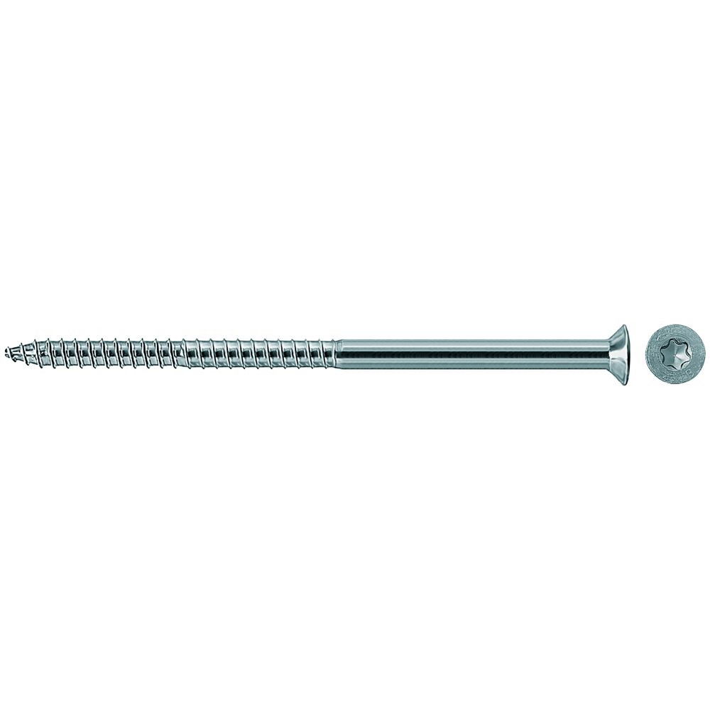 Fischer 7 x 167 T biztonsági csavar süllyesztett fejjel GB dübelhez, 200 db/csomag termék fő termékképe