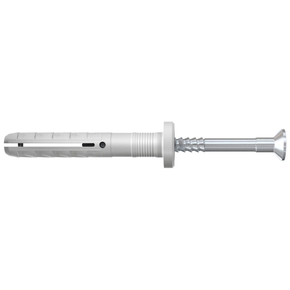 Fischer N 6 x 40/10 F beütődübel lapos fejjel, előszerelt szegcsavarral, 200 db/csomag termék fő termékképe