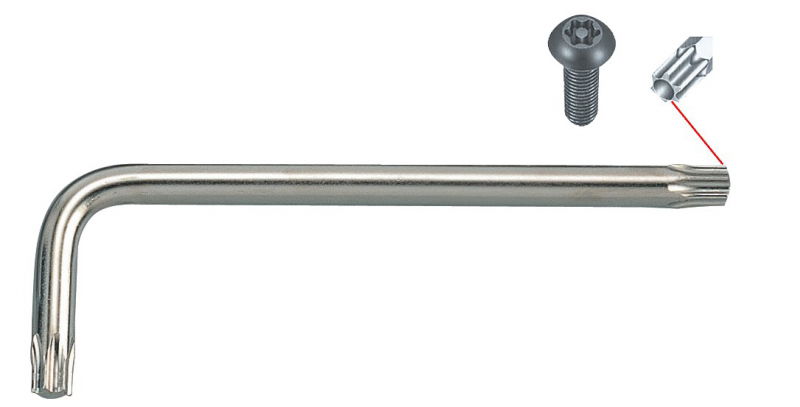 King Tony Torx imbuszkulcs furatos TX30    114730R termék fő termékképe