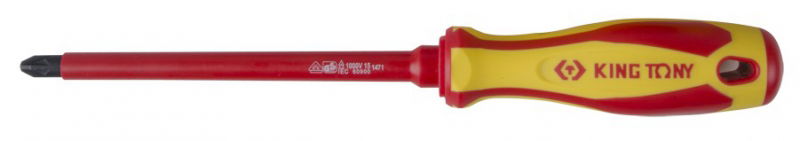 King Tony Szigetelt csavarhúzó PH#3x150mm 14710306 termék fő termékképe
