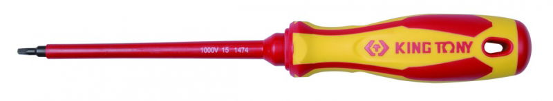 King Tony Szigetelt csavarhúzó SQ1*125mm 14740105 termék fő termékképe