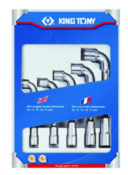King Tony 5 részes L-kulcs készlet 10-17mm        1805MR termék fő termékképe