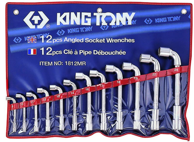 King Tony 12 részes L-kulcs készlet 6*/12* 1812MR termék fő termékképe