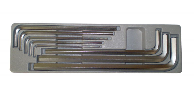 King Tony 8 részes hosszú imbuszkulcs készlet coll 1/8-9/16˝  20208SR01 termék fő termékképe