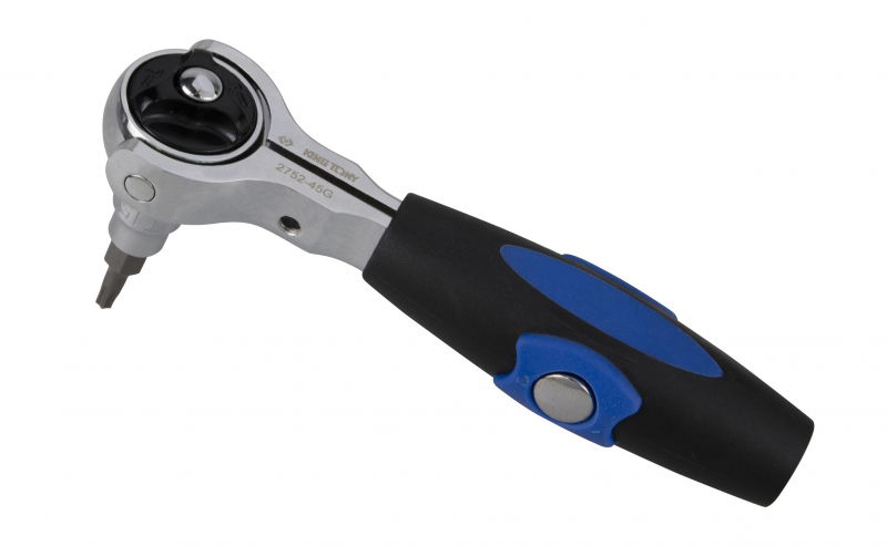 King Tony Racsnis hajtókar 1/4˝ billenőfejes, gyorskioldós 2752-45G termék fő termékképe