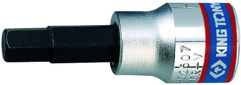 King Tony Hatszög-bitfej 3/8˝H 9. L=50mm    302509 termék fő termékképe