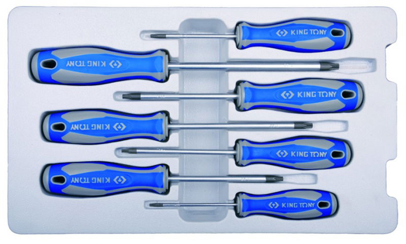 King Tony 7 részes csavarhúzó készlet torx 30317PR termék fő termékképe
