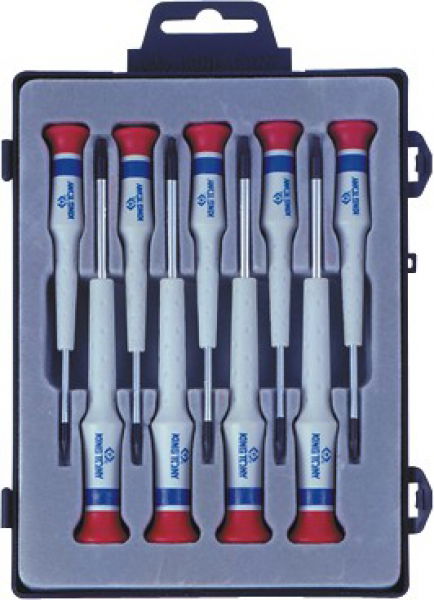 King Tony 9 részes műszerész-csavarhúzó készlet (lapos)  32209MR termék fő termékképe