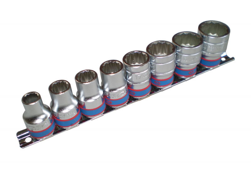 King Tony 8 részes 1/2˝-os kézi dugókulcs készlet 10-22mm 12* 4010MR termék fő termékképe