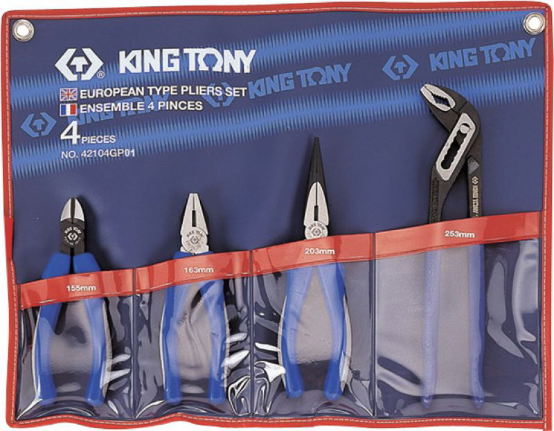 King Tony 4 részes fogókészlet   42104GP01 termék fő termékképe