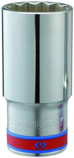 King Tony Kézi hosszú dugó 1/2˝ méret 1/2˝  12* 423016S termék fő termékképe