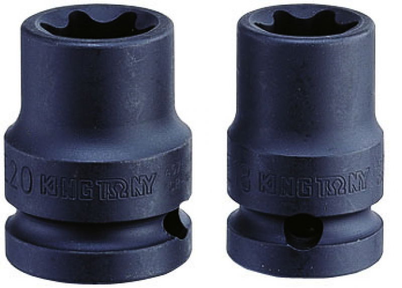 King Tony Gépi 1/2˝-os torx-dugókulcs E16  457516M termék fő termékképe