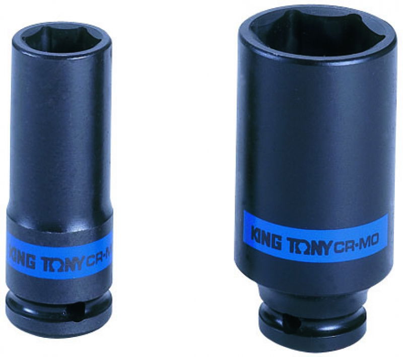 King Tony Gépi hosszú dugókulcs vékonyfalú 1/2˝17mm 6*   493517M termék fő termékképe