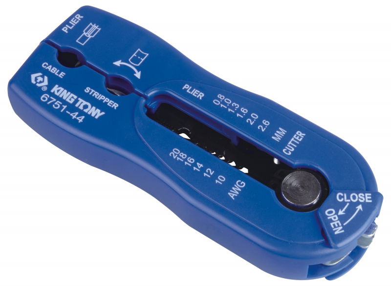 King Tony Több funkciós kábelcsupaszító 6751-44 termék fő termékképe