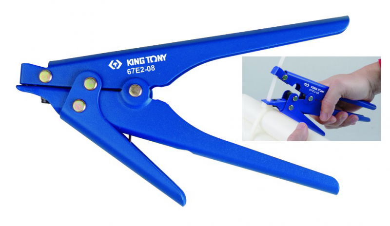 King Tony Kábelkötegelő-bilincs húzó- és vágó fogó 67E2-08 termék fő termékképe