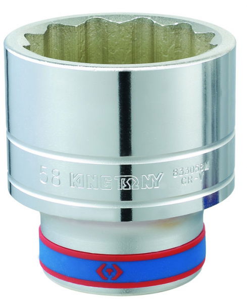 King Tony Kézi dugókulcsfej 1˝ 80mm 12*    833080M termék fő termékképe