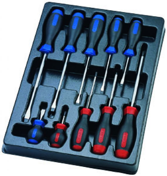 King Tony 10 részes csavarhúzó készlet  9-31110MR termék fő termékképe