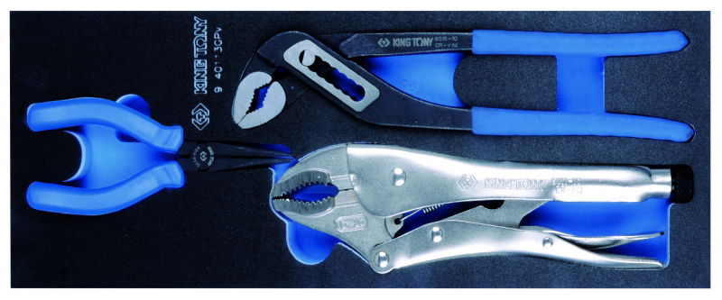 King Tony 3 részes fogókészlet (EVA tálcás) 9-40113GPV termék fő termékképe