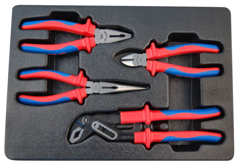 King Tony 4 részes szigetelt fogókészlet 9-40604GP termék fő termékképe