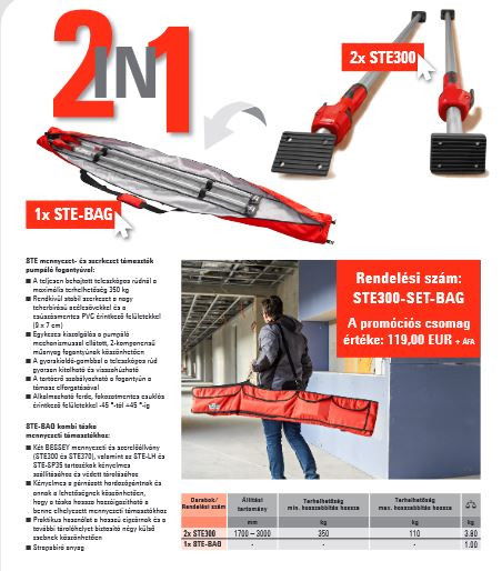 BESSEY STE mennyezet- és szerkezet támasztók pumpáló fogantyúval termék fő termékképe